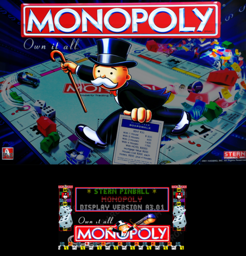 More information about "Monopoly (Stern 2001) b2s with Full DMD"