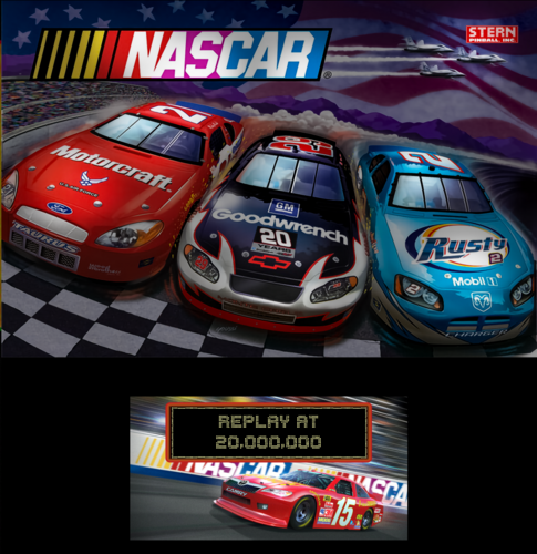 More information about "Nascar (Stern 2005) b2s with Full DMD"