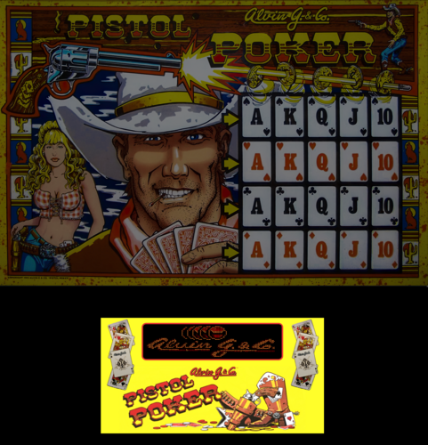 More information about "Pistol Poker (Alvin G 1993) b2s with Full DMD"