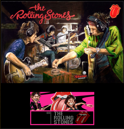 More information about "Rolling Stones (Limited Edition) (Stern 2011) b2s with Full DMD"
