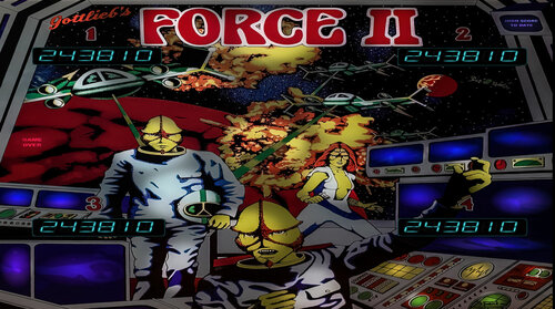 More information about "Force II (D. Gottlieb & Company 1981) B2S"