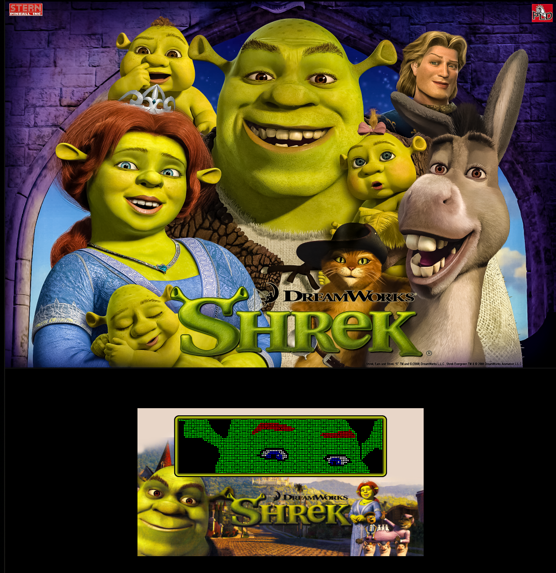 Shrek (Stern 2008) Media Pack - HyperPin Media Packs - Virtual Pinball  Universe