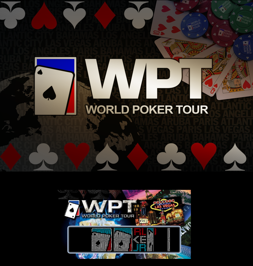 World Poker Tour (Stern 2006) Fantasy b2s with Full DMD