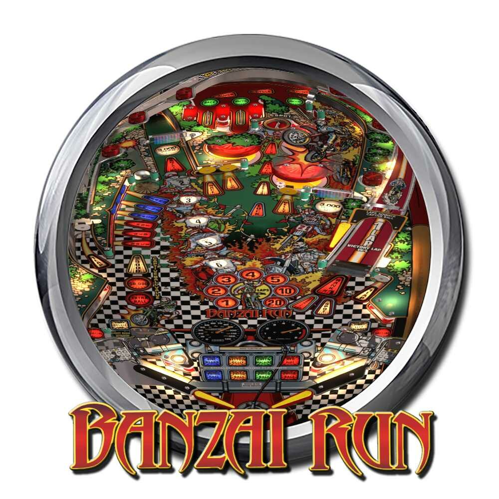 Banzai Run (Williams 1988) (Wheel) - Wheel Images - Virtual 