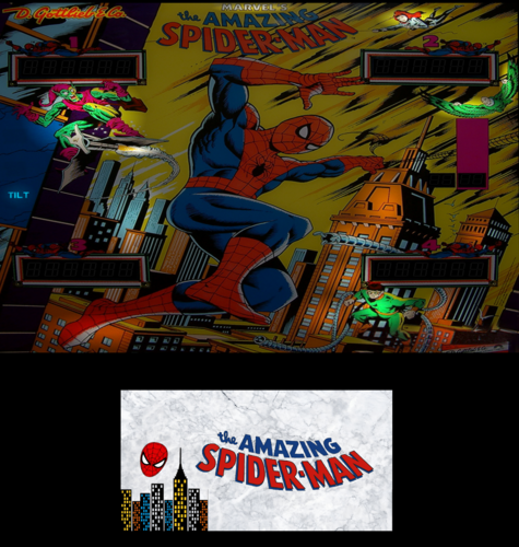 More information about "Amazing Spider-Man (Gottlieb 1980) b2s with Full DMD"