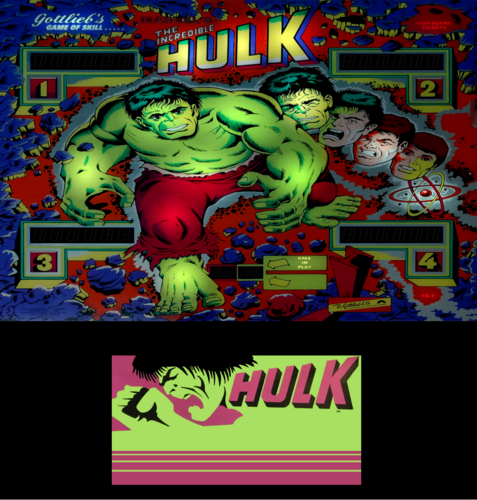 More information about "Incredible Hulk, The (Gottlieb 1979) b2s with Full DMD"