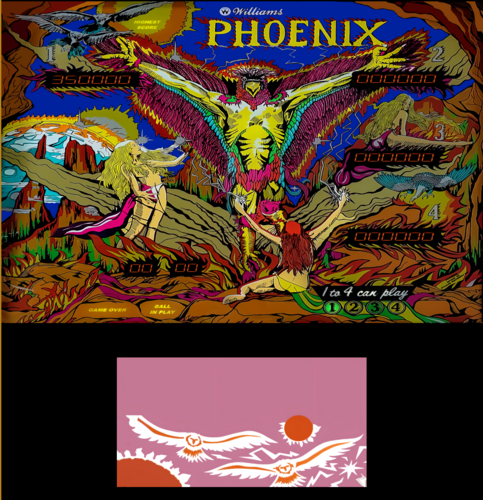 More information about "Phoenix (Williams 1978) b2s with Full DMD"