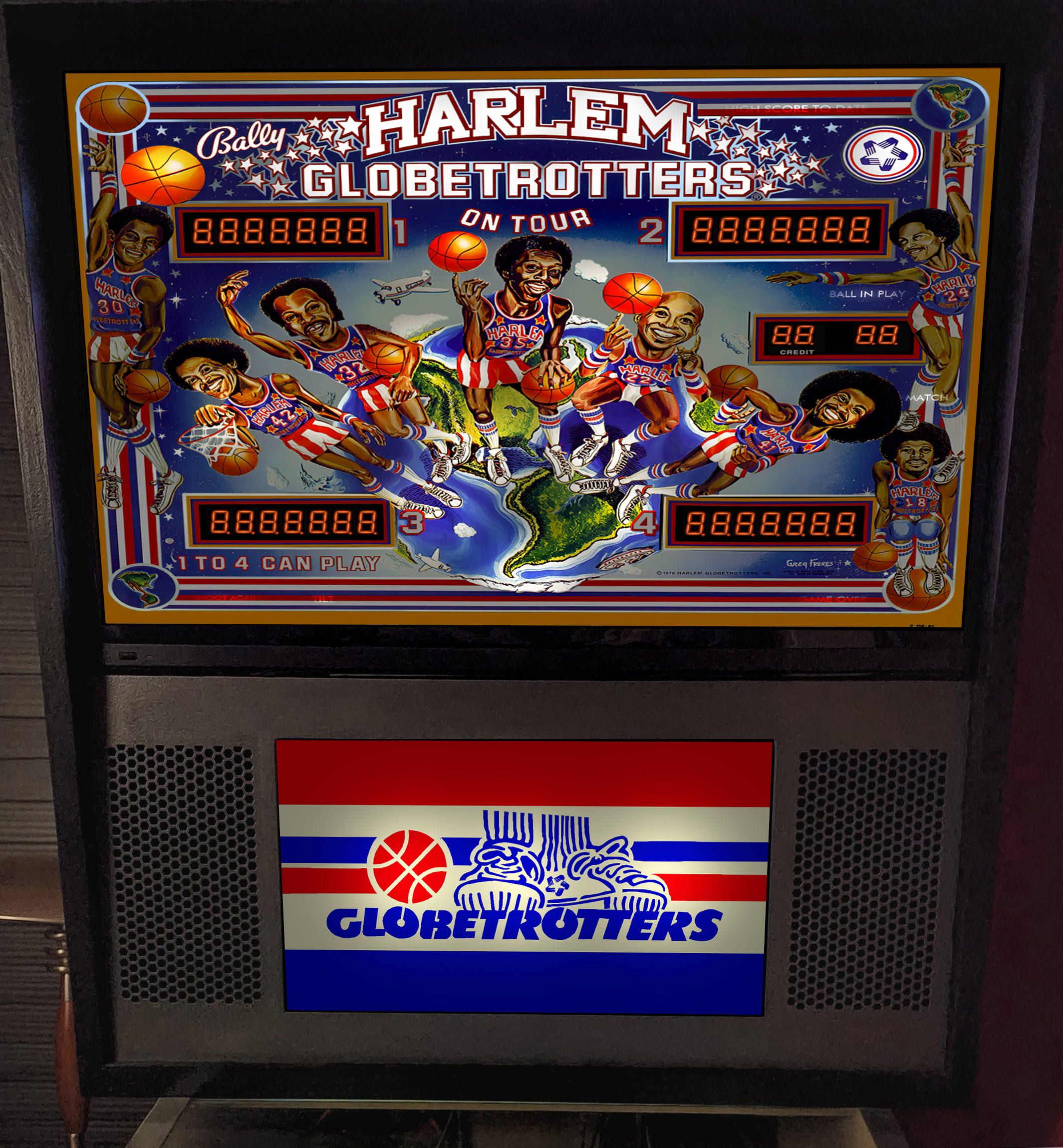 Globetrotters pinball 2024