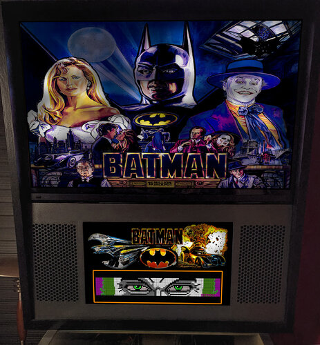 More information about "Batman (Data East 1991) b2s with full dmd"