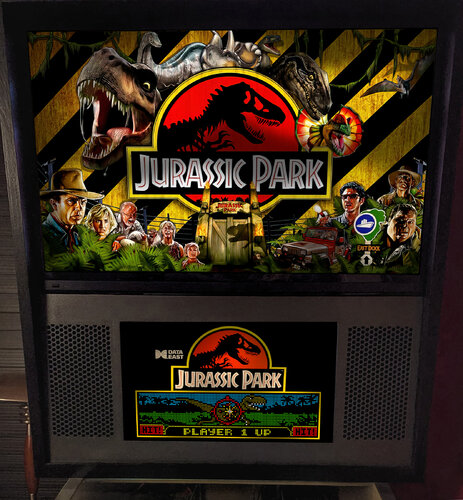More information about "Jurassic Park (Data East 1993) alt #2 b2s with full dmd"