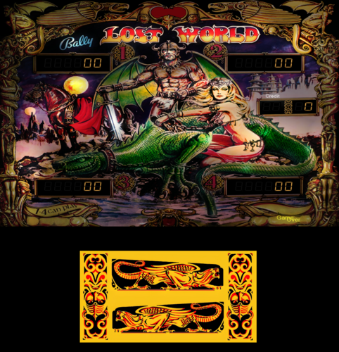 More information about "Lost World (Bally 1978) b2s with Full DMD"