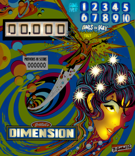 More information about "Dimension (Gottlieb 1971) b2s"