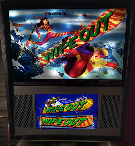 More information about "Wipe Out (Gottlieb 1993) b2s with full dmd"