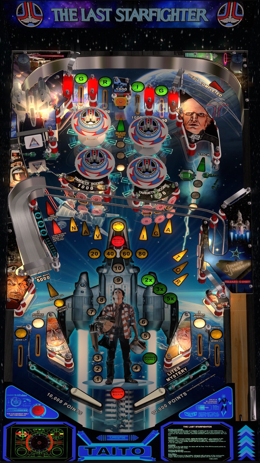 Last Starfighter, The (Taito, 1983) hybrid - VPX - Pinball