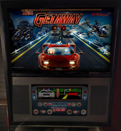 More information about "The Getaway High Speed II (Williams 1992) b2s with full dmd"
