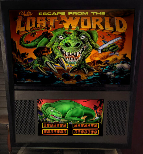 More information about "Escape from the Lost World (Bally 1987) b2s with full dmd"