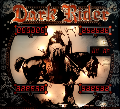 More information about "Dark Rider Backglass"