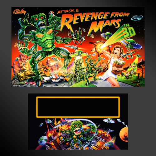 More information about "Attack & Revenge From Mars (Bally 1999) B2S Backglass + Full DMD"
