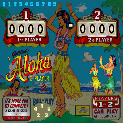 More information about "Aloha (Gottlieb 1961) b2s"