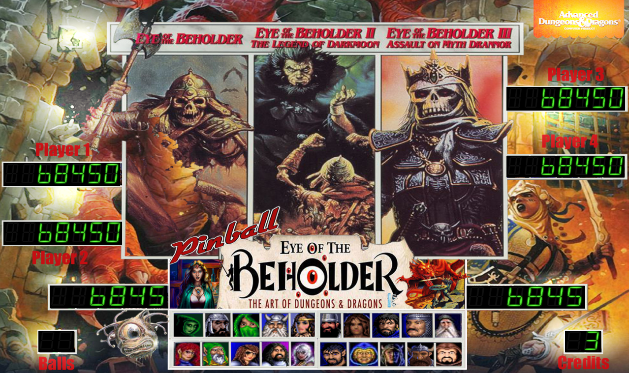 Eye of the Beholder Tribute Edition 1.00 Reskin (Iceman 2023)