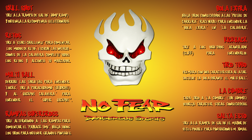 More information about "No Fear - Dangerous Sports (Williams 1995) Spanish Mod Instructions Card"
