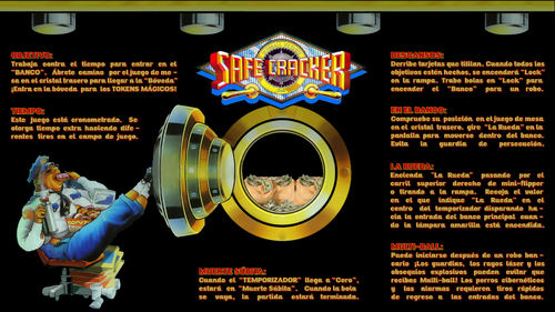 More information about "Safe Cracker (Bally 1996) Spanish Mod Instructions Card"