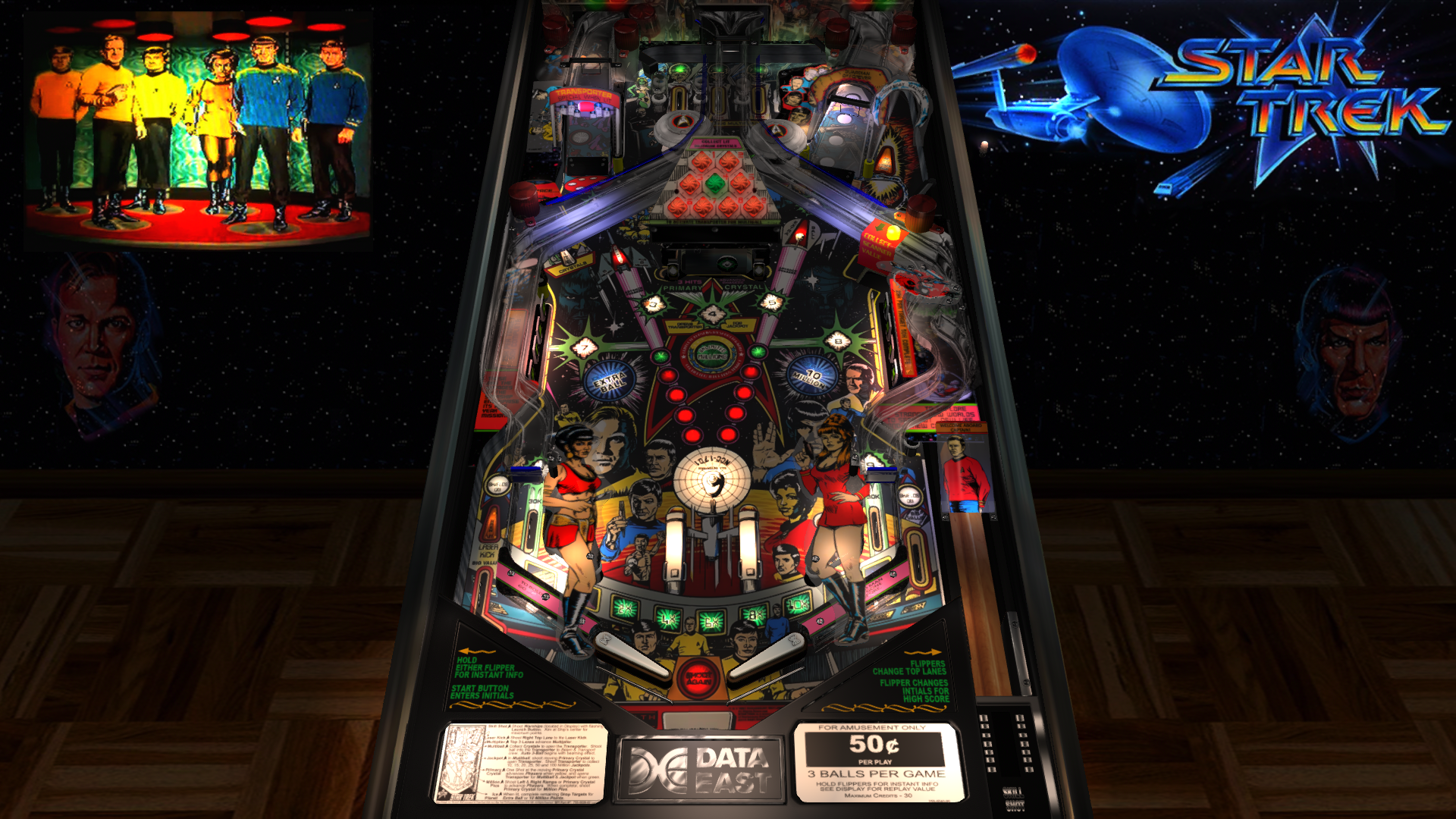 Star Trek 25th Anniversary (Data East 1991) - Modified (MOD