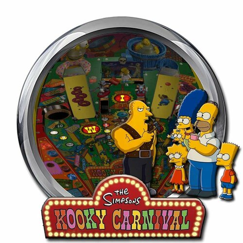 More information about "The Simpsons Kooky Carnival (Stern 2006) (Wheel)"