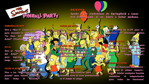 More information about "The Simpsons Pinball Party (Stern 2003) Spanish Mod Instructions Card"