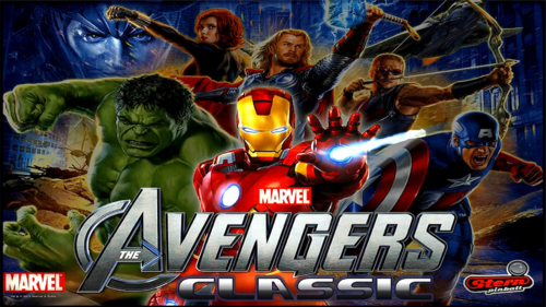More information about "Avengers Classic - Vídeo Backglass"