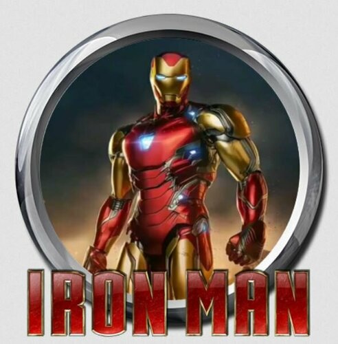 More information about "Wheel animé Iron man pour pinup"