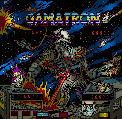 More information about "Gamatron (Pinstar 1985)"