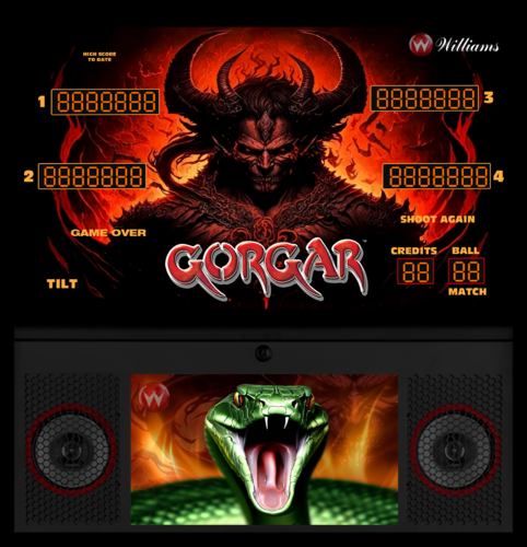 More information about "Gorgar (Williams 1979) ALT Backglass - 2 or 3 Screen B2S"