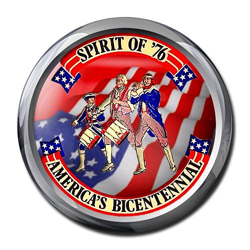 More information about "Spirit of 76 (Gottlieb 1975) Marching Edition Animated Wheel"