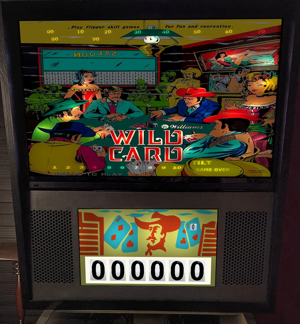 wild card pinball machine