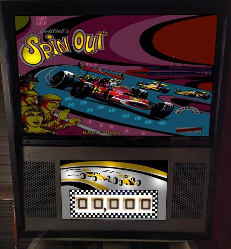 More information about "Spin Out (Gottlieb 1975) b2s with full dmd"