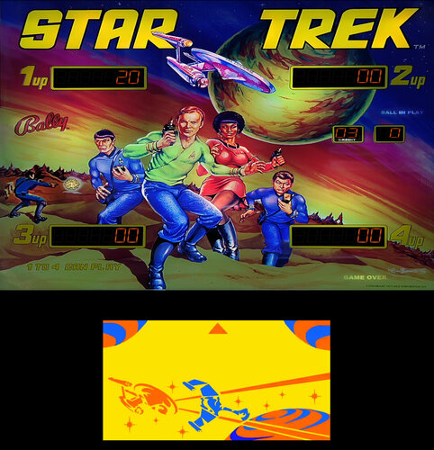 More information about "Star Trek (Bally 1979) Prototype b2s with Cabinet Art Full DMD"