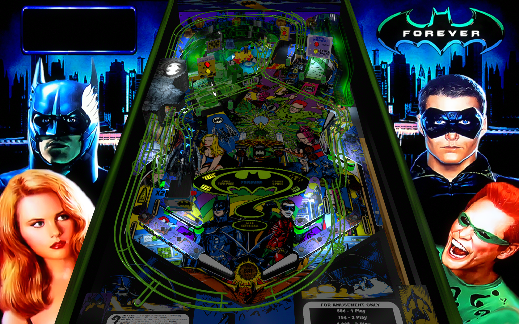 Batman Forever Pinball Machine