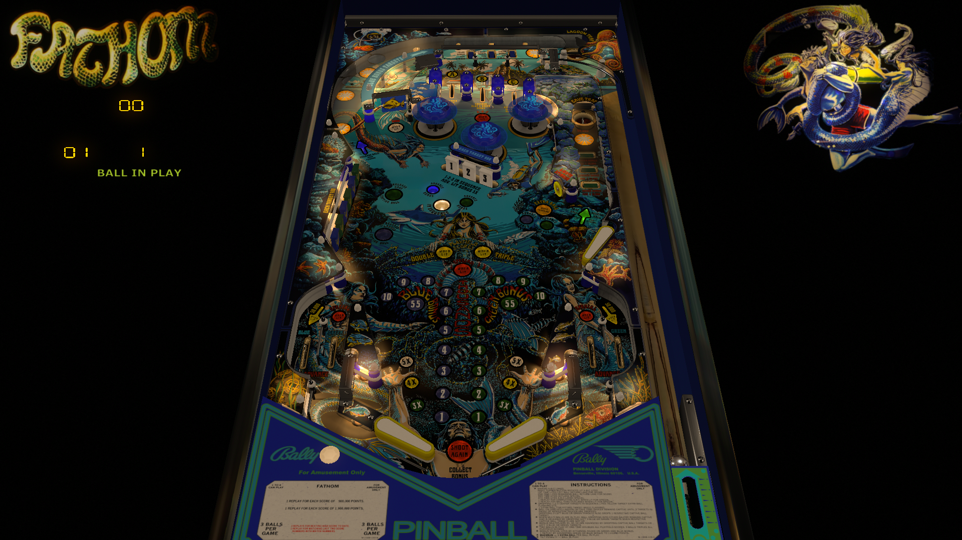 Fathom pinball hotsell for sale