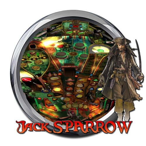 More information about "Jack SPARROW PIRATE PINBALL (Wheel)"