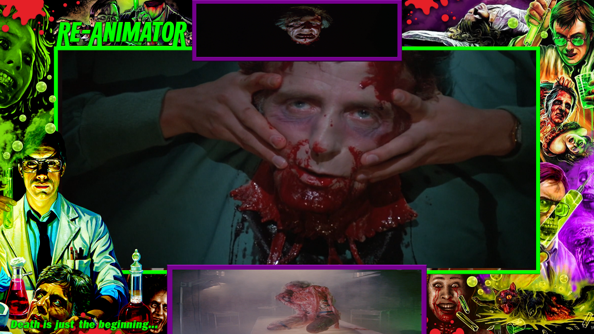 Re-Animator Trilogy Pup & Table