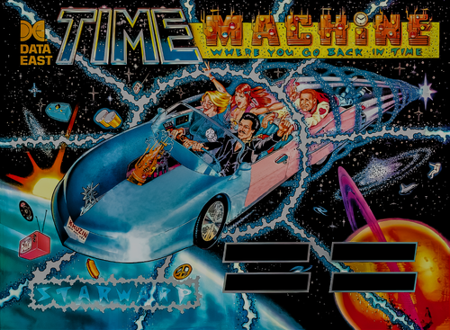 More information about "Time Machine (Data East 1988) B2S with Full DMD"