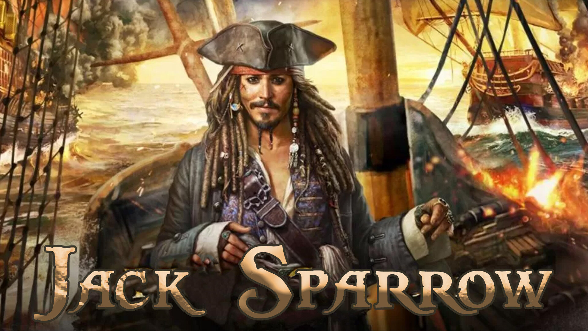JACK SPARROW ( By marty02 ) animated backglass with full DMD - B2S
