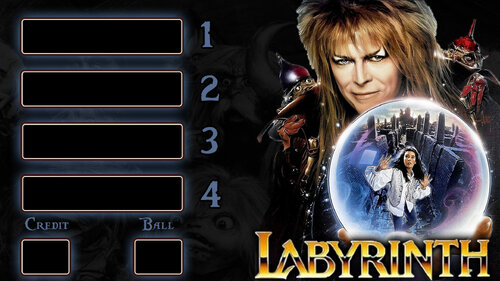 More information about "The Labyrinth (Original 2023) 2-3 screens Animated  Backglass"
