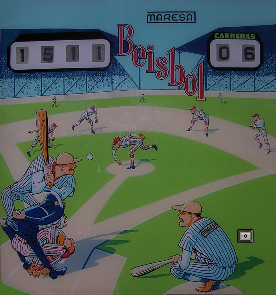 Beisbol (Maresa 1971) - VPX - Pinball Tables - Virtual Pinball Universe