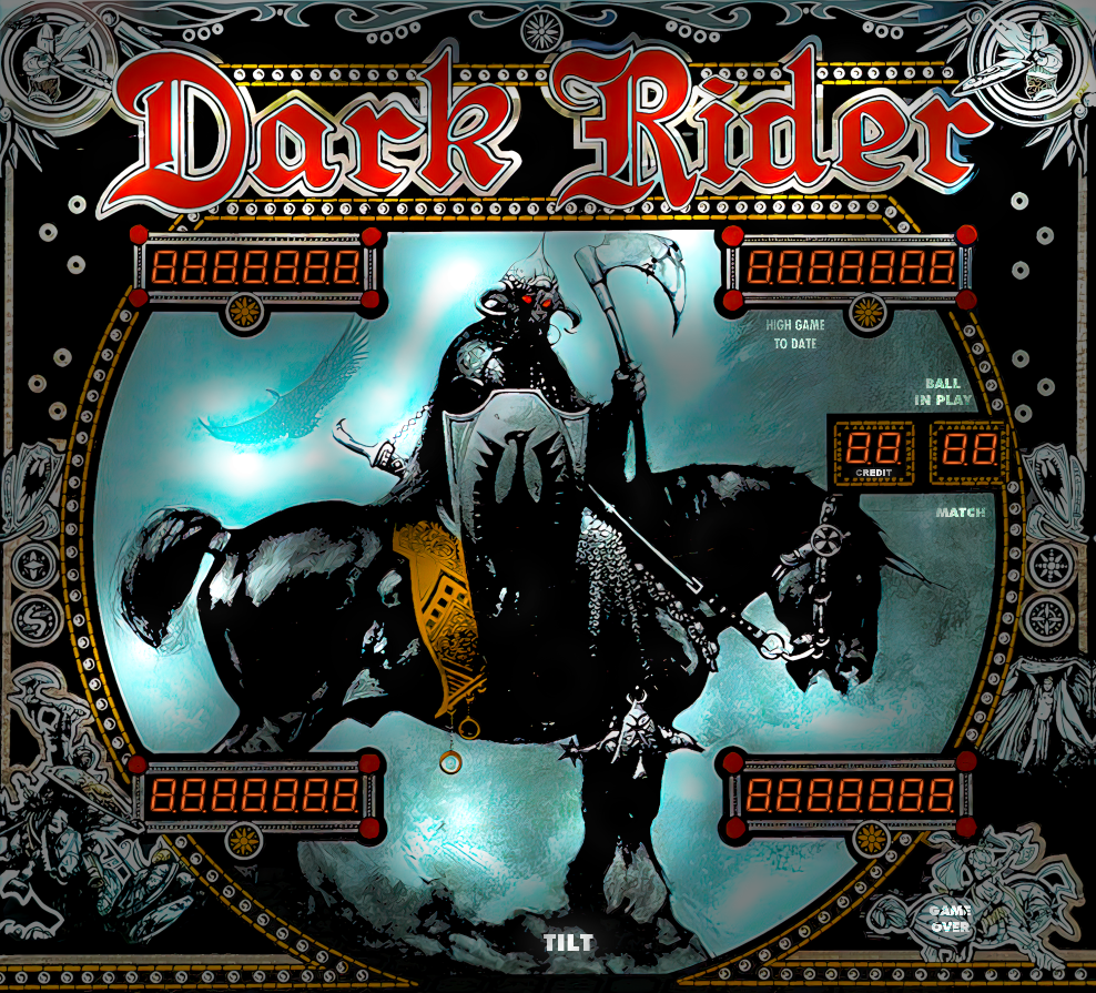 Dark Rider (Geiger 1984) b2s - B2S (.directb2s) & Backglass 