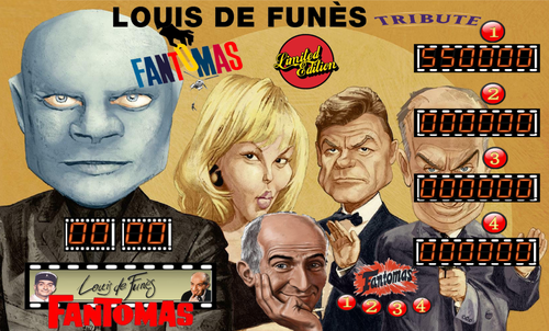 More information about "Fantomas - Louis de Funes - French Edition 2023 (Icepinball, VLive)"