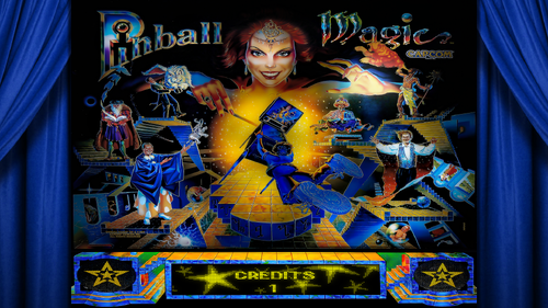 More information about "Pinball Magic (Capcom 1995) - 16:9 Background for B2S Backglass"