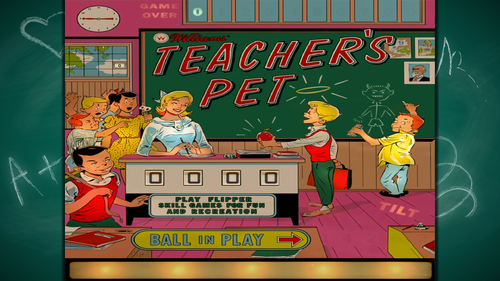 More information about "Teacher's Pet (Williams 1965) - 16:9 Background for 4:3 B2S Backglass"