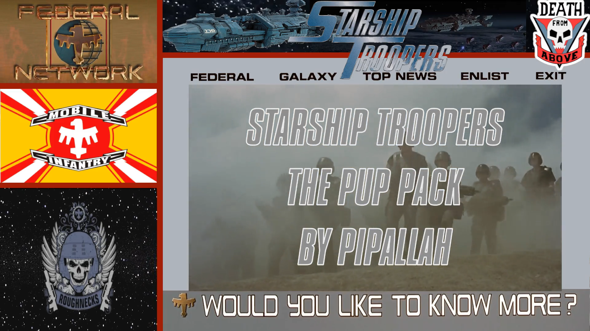 Starship Troopers (English) Pup Pack